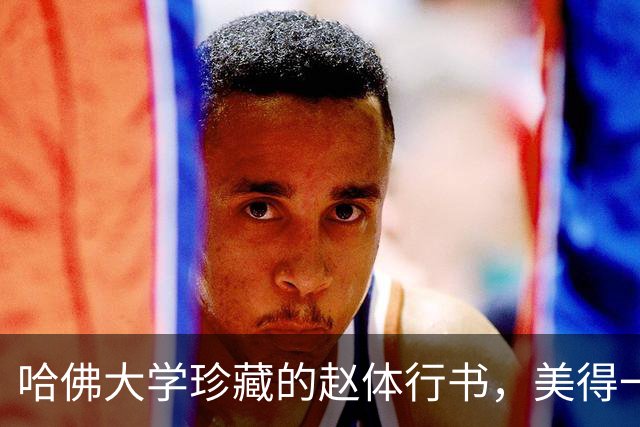 哈佛大学珍藏的赵体行书，美得一塌糊涂，让人不禁要竖大拇哥‍