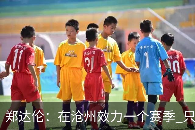 郑达伦：在沧州效力一个赛季 只收到四个月工资